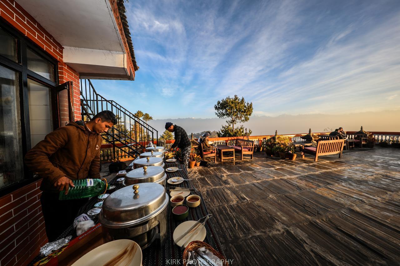 Peaceful Cottage & Cafe Du Mont Нагаркот Екстер'єр фото